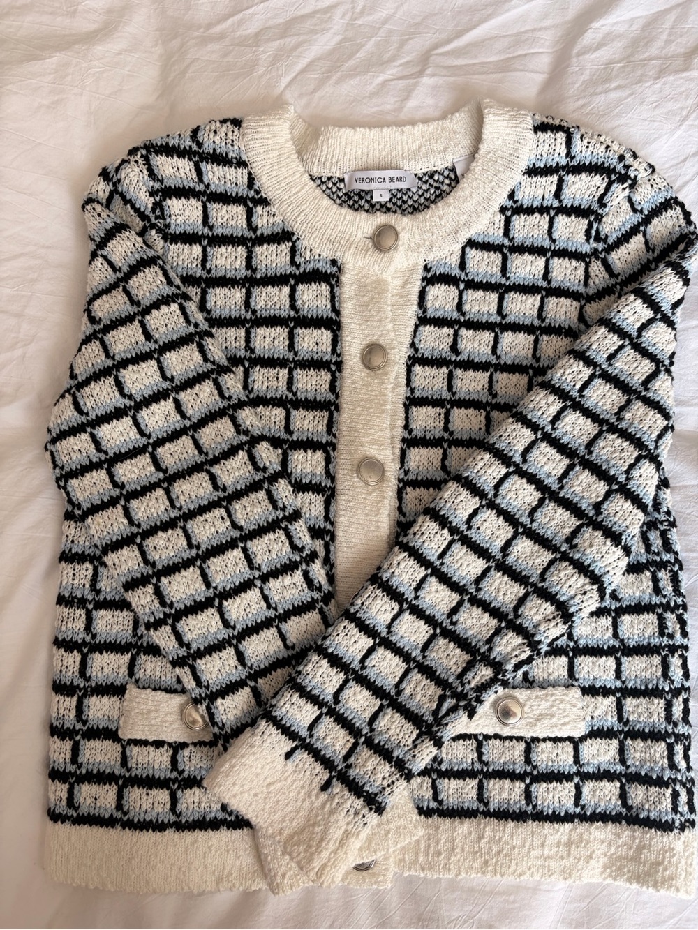 Veronica Beard Knit Cardigan – Size Small